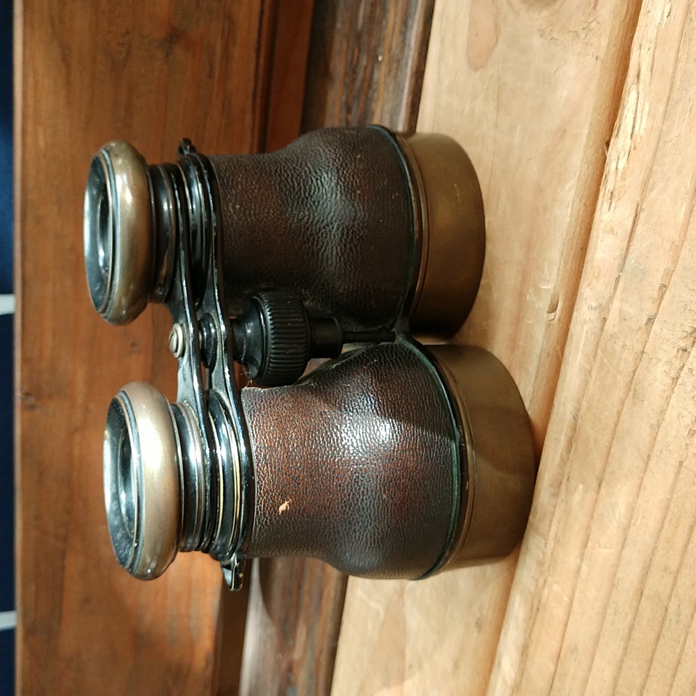 Antique mohroson Paris opera binoculars